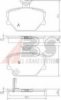 SMART 0001431V003000000 Brake Pad Set, disc brake